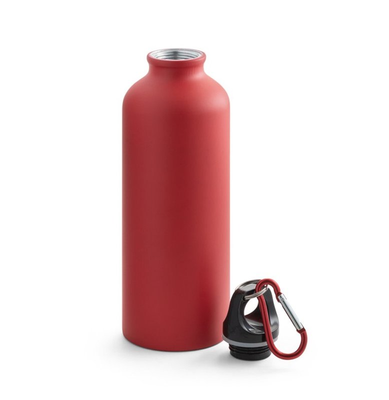 Botella collina 540 ml, aluminio, rojo mate - imagen 2