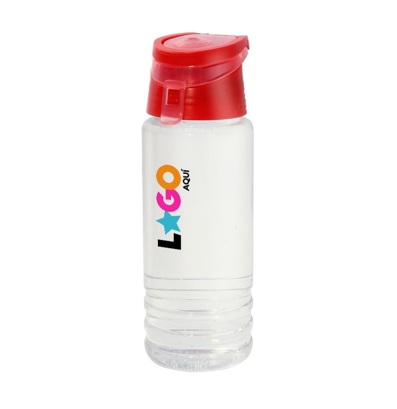 Botella Sportage 850 cm³, tapa roja - imagen 2
