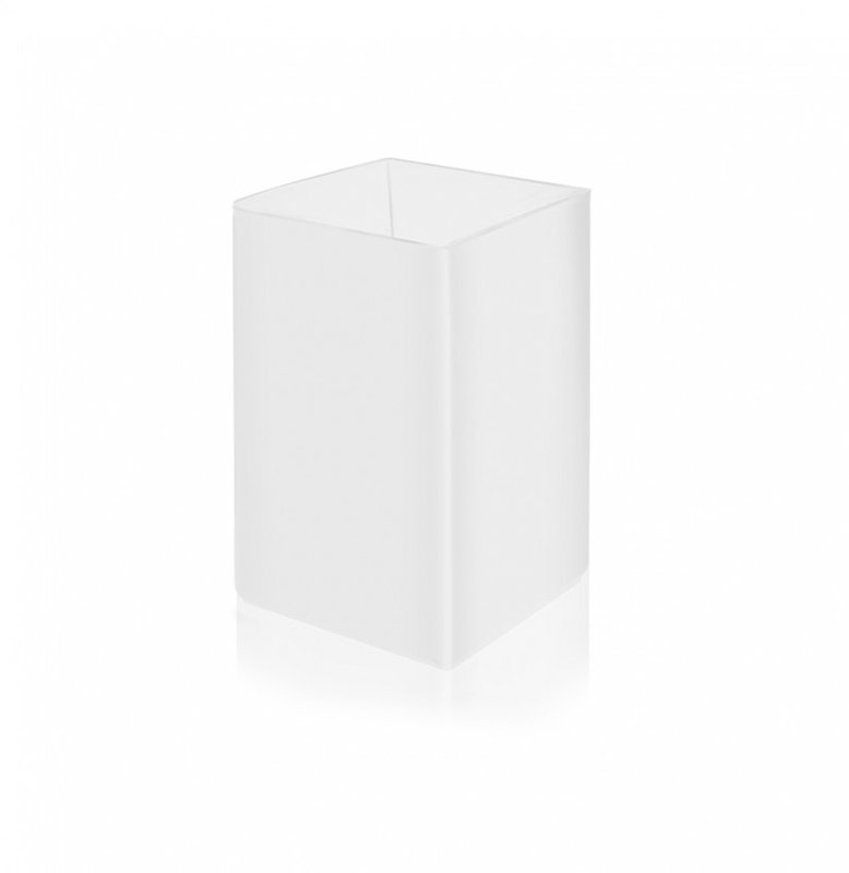 Cubo, con y sin calendario, porta lápiz blanco - imagen 2