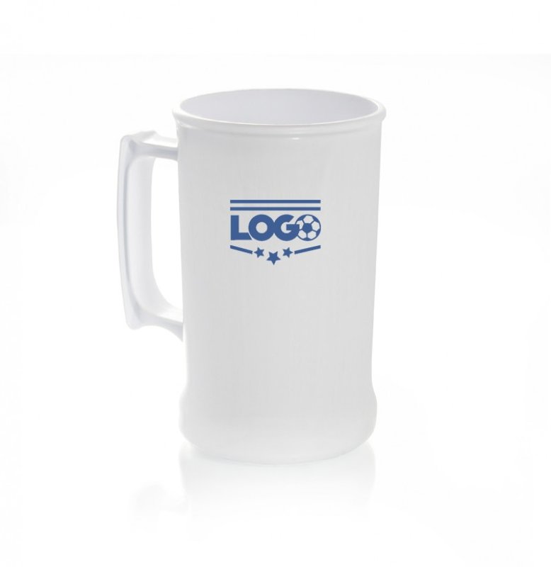 Jarro chopp 400 cm³ ps, blanco - imagen 2