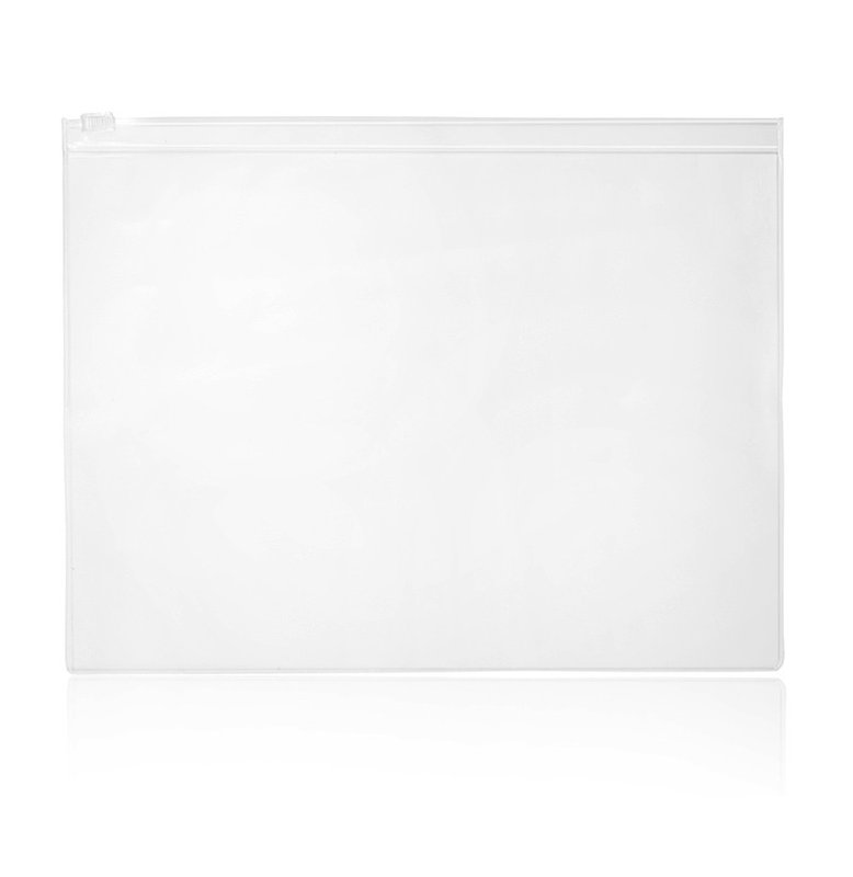 Porta documento ziper, cristal esmerilado - imagen 2