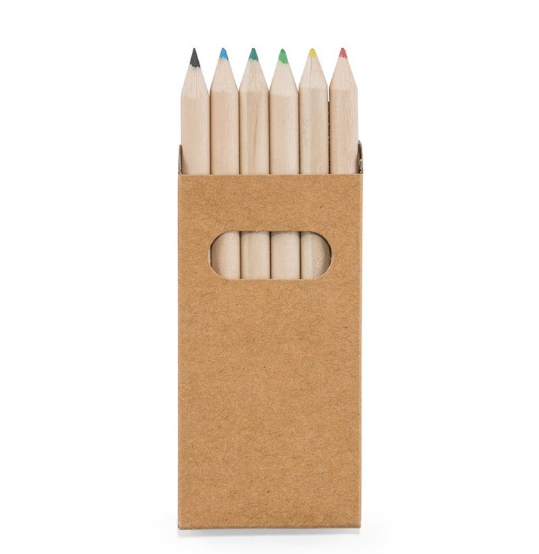 Set bird, 6 lapices de colores - imagen 2