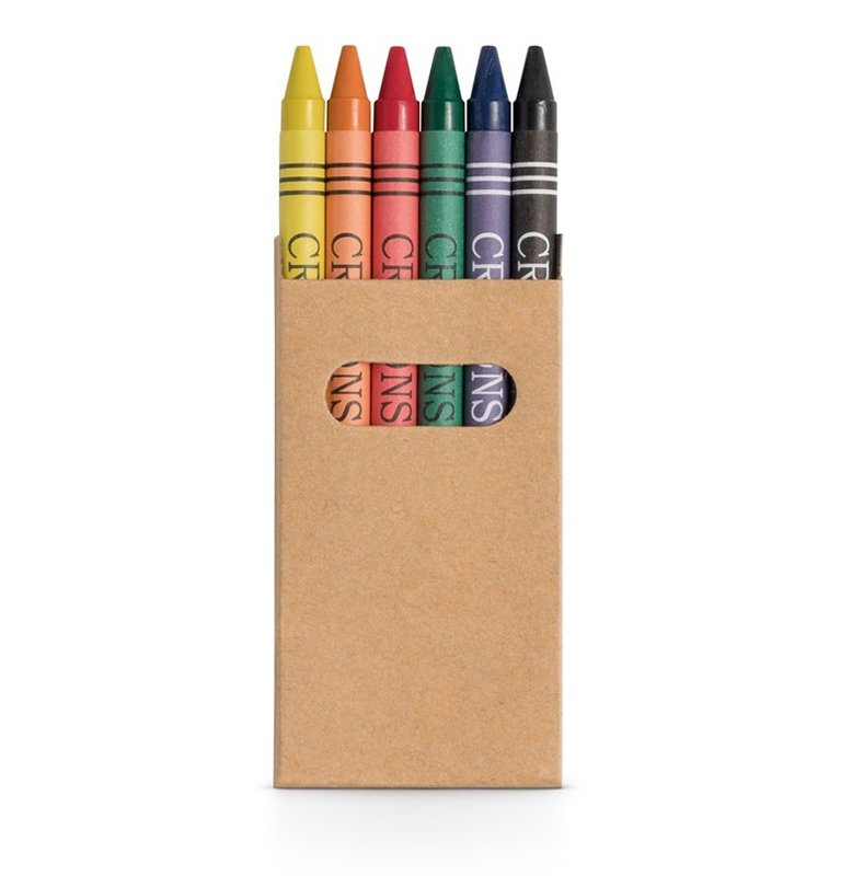 Set Eagle, 6 crayones de colores - imagen 2