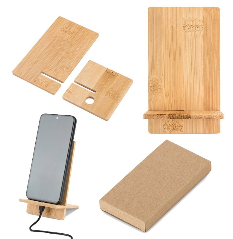 Soporte atril Galen, madera de bambu - imagen 2