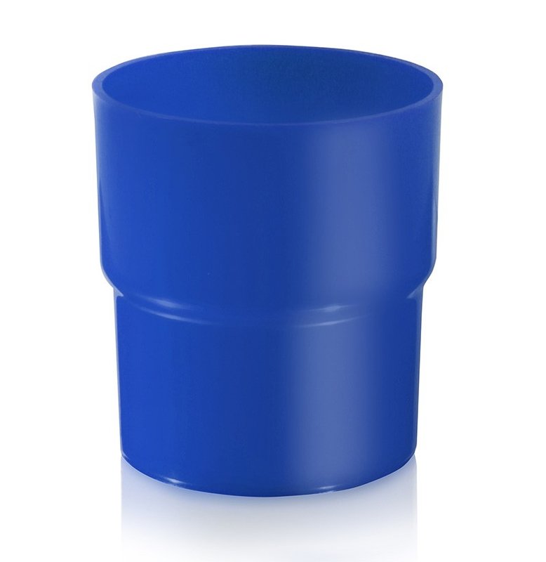 Vaso apilable 250 cm³, azul claro - imagen 2