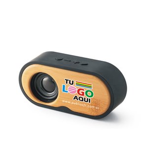 Altavoz Tilly, abs y madera bambu
