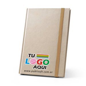 Libreta Dickinson, A5,rayado, crudo