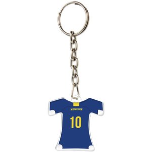 Llavero camiseta, con cadena forcet larga.