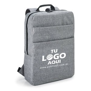 Mochila porta notebook Graphs Bpack, gris claro