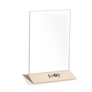 Porta menu, base color eco beige