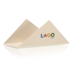 Servilletero triangular, eco beige
